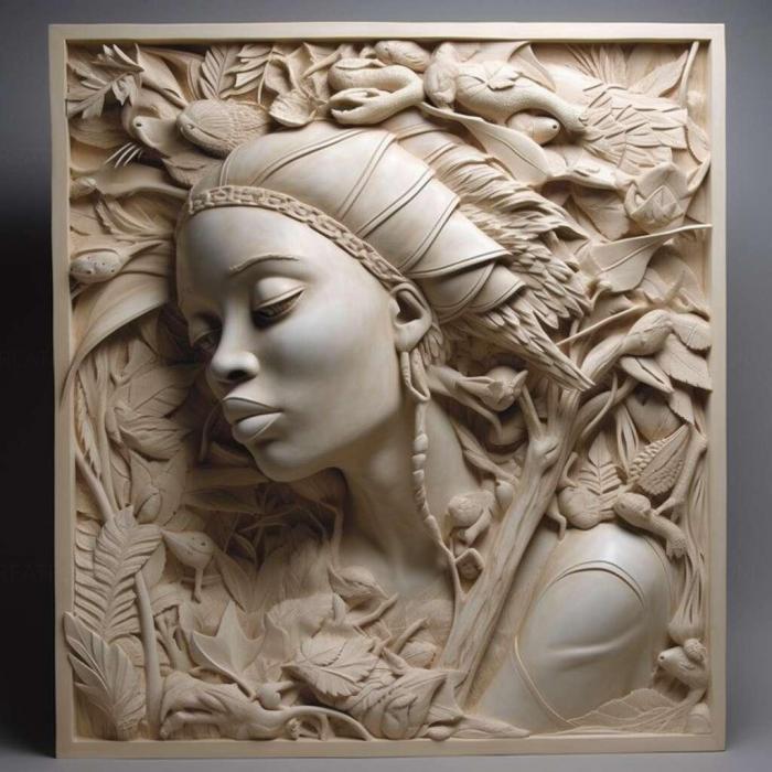 نموذج ثلاثي الأبعاد لآلة CNC 3D Art 